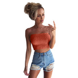 Strapless Bandeau Tube Top